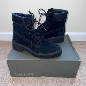Women’s Black Timberland Combat Boot